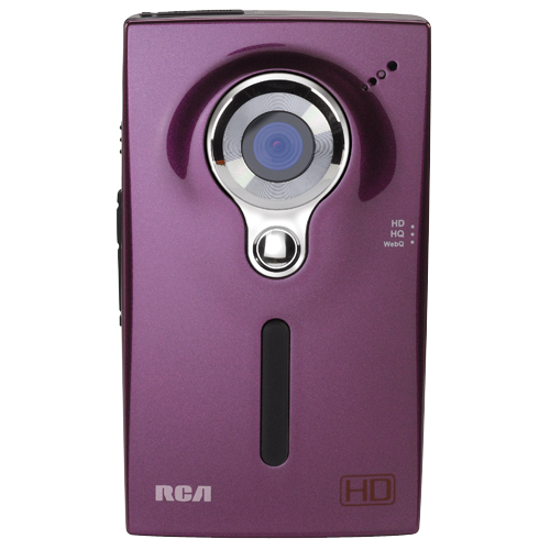 EZ2000PL - Slim design high-definition digital camcorder (purple)