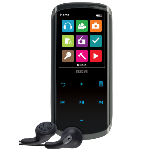 M4608R - 8GB digital media player with 1.8 inch display and touch control navigation