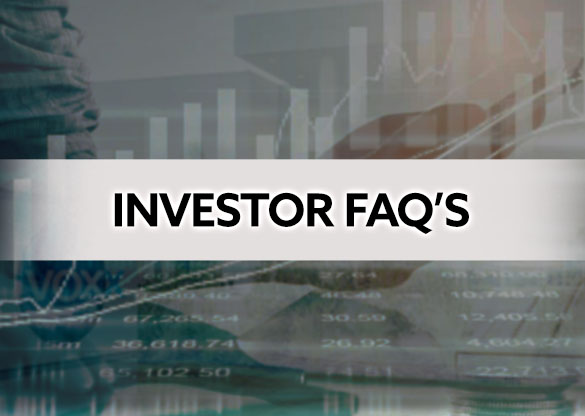 Investor FAQs