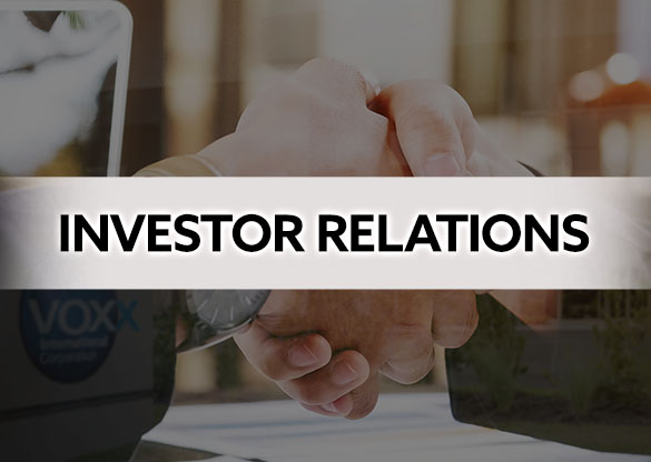 investor relations