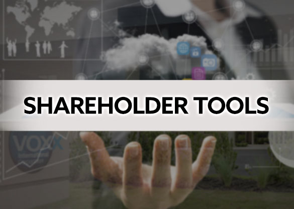 Shareholder Tools